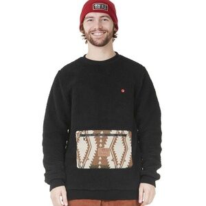 Picture Organic x Opinel Stellar Crew Sherpa Fleece Sweatshirt M